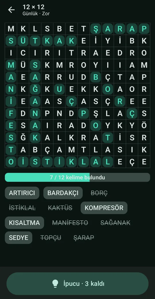 Findwords: Kelime Avı Bulmaca, Google Play'de ekran 1